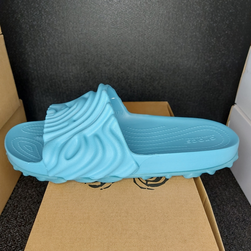 Crocs Pollex Slide Salehe Bembury Tashmoo Blue Size 10 mens
